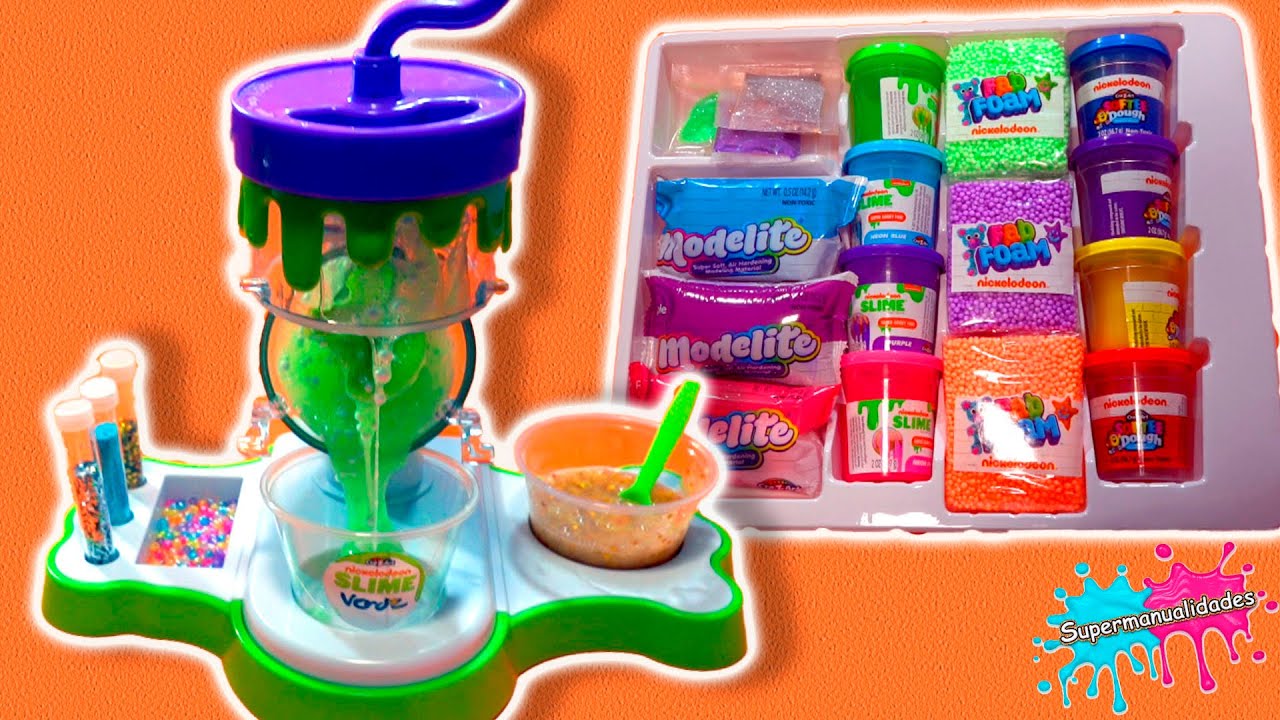 Kits de Slime de Nickelodeon - Supermanualidades