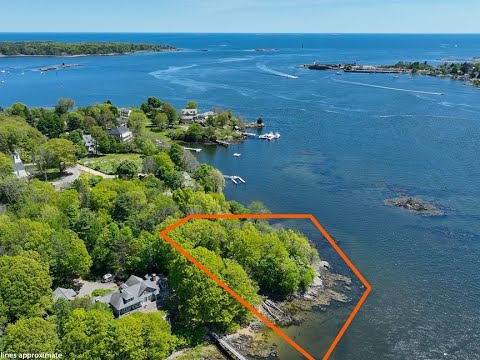 Kittery Point, Maine - AUCTION Portsmouth Harbor Waterfront Property with Ocean Views.