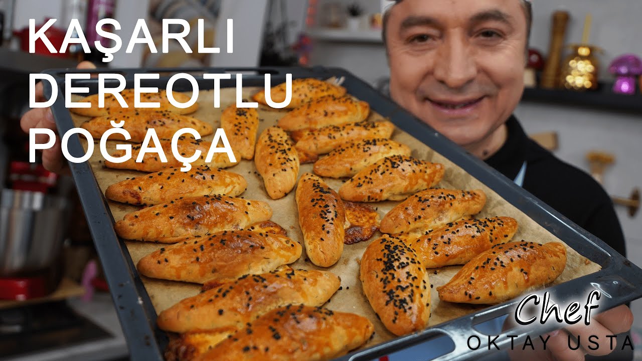 KIYIR KIYIR DEREOTLU KAŞARLI POĞAÇA ❗️| Chef Oktay Usta