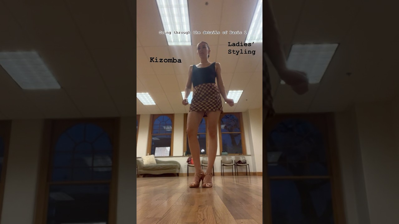 Kizomba Ladies’ Styling with Dana, Basic 1 #kizomba #kiz #danse #baile #dance