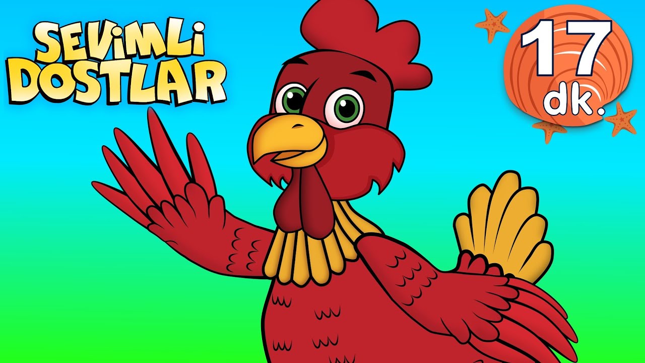 Küçük Kırmızı Tavuk - Kırmızı Balık ve Sevimli Dostlar ile masal bebek şarkıları dinle