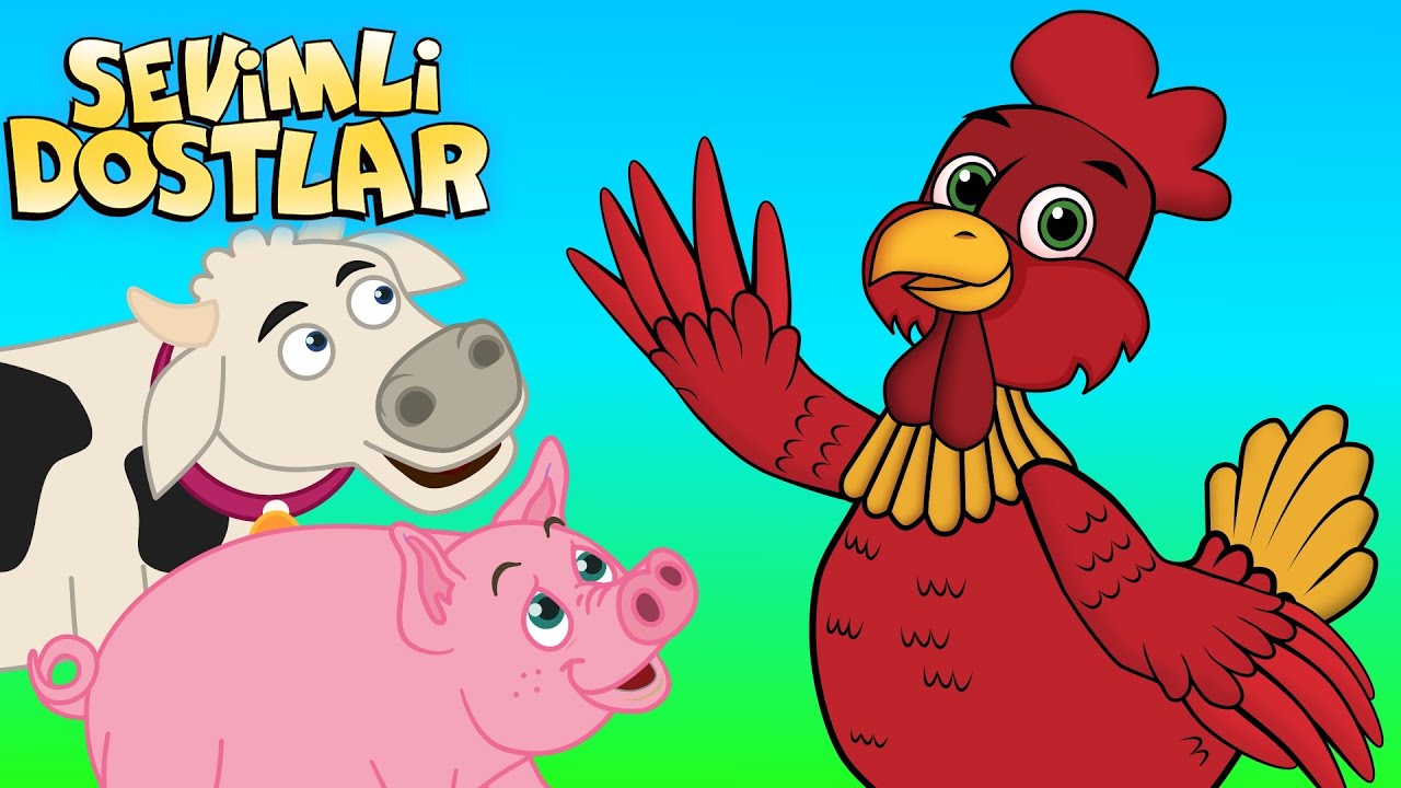 Küçük Kırmızı Tavuk masal şarkısı (YENİ) | Sevimli Dostlar Bebek Şarkıları | Adisebaba TV