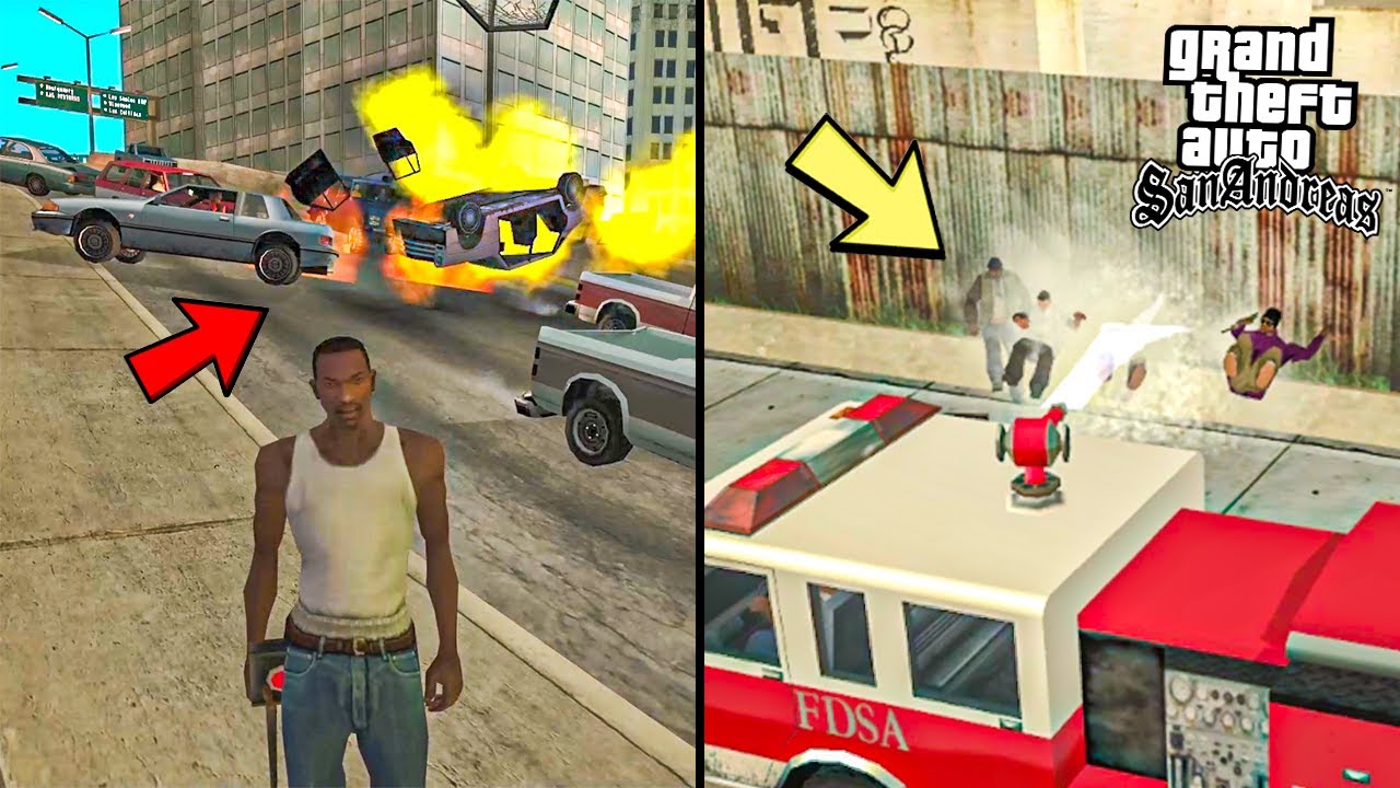 KÜÇÜKKEN YAPTIĞIMIZ ŞEYLER [1] | GTA San Andreas