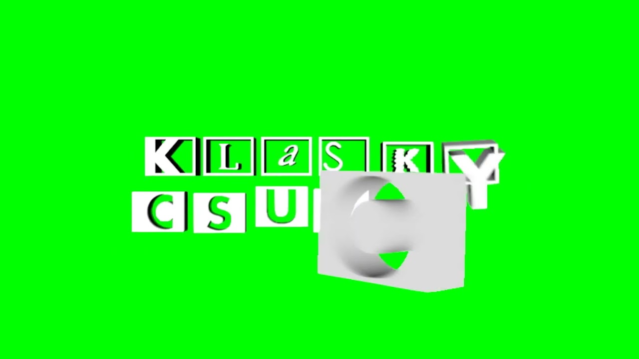 Klasky Csupo 1998 Text Green Screen