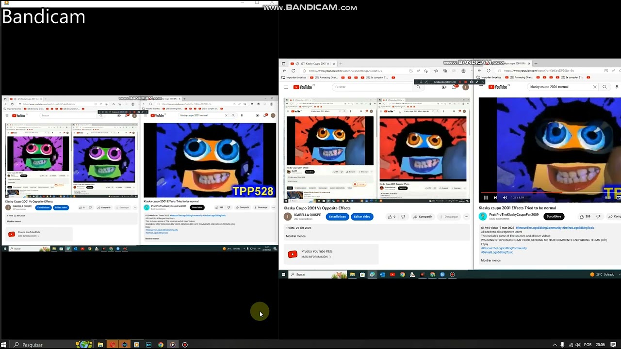 Klasky Csupo 2001 Effects Normal,Oppsite Vs Tired To Normal Combined