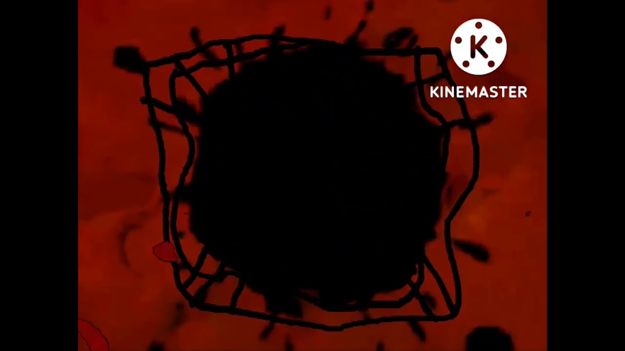 Klasky Csupo nightmares logo (1998) remake ink splat template