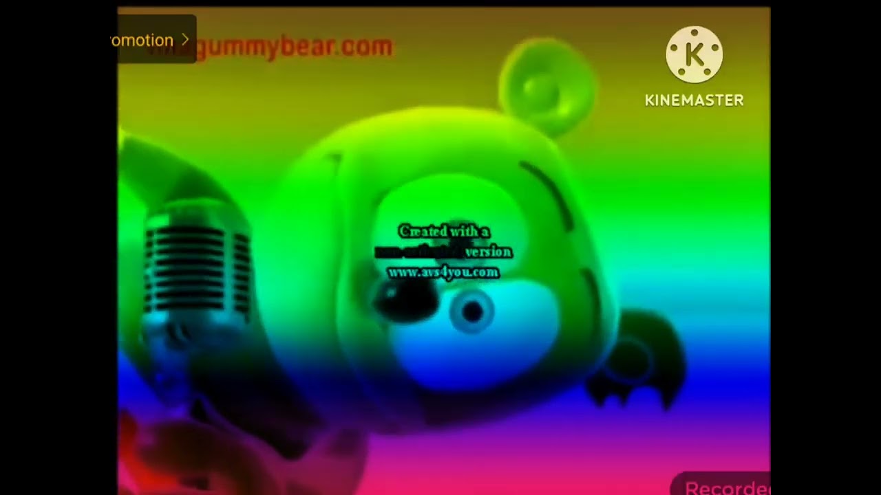klaskyklaskyklaskyklasky gummy bear in rainbow major