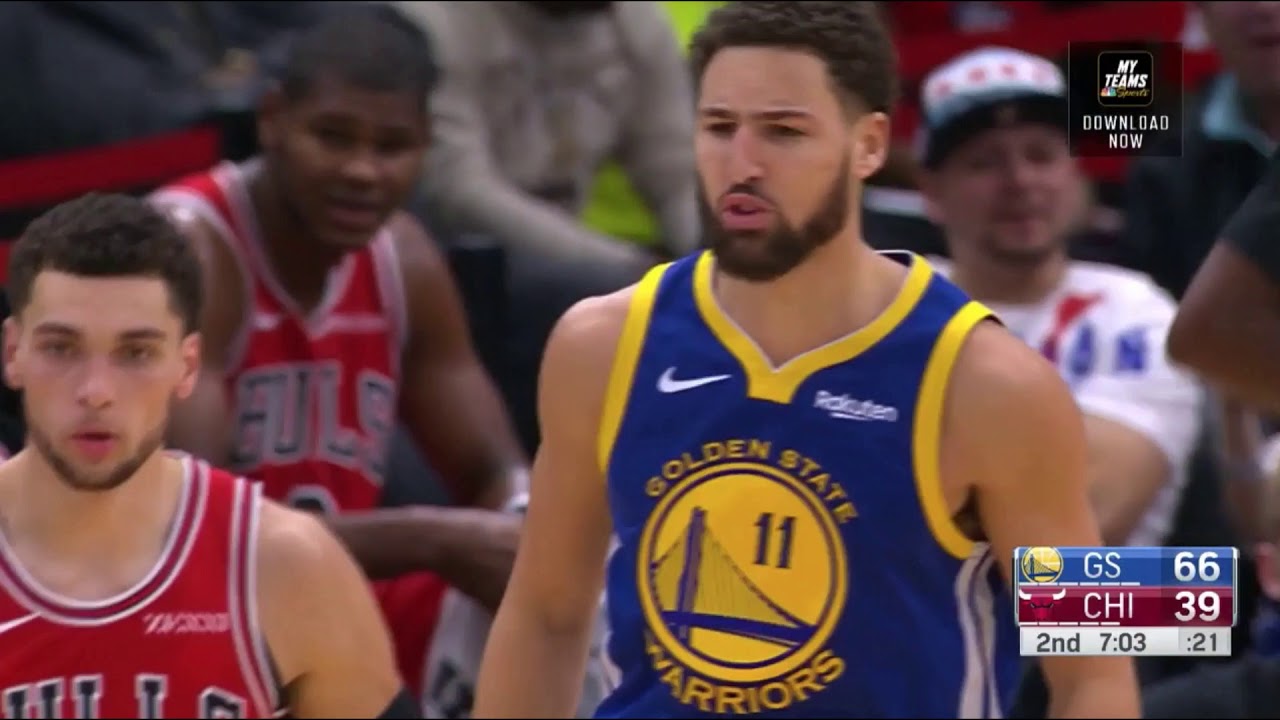 Klay Thompson - All 14 three pointers from his record-breaking performance
