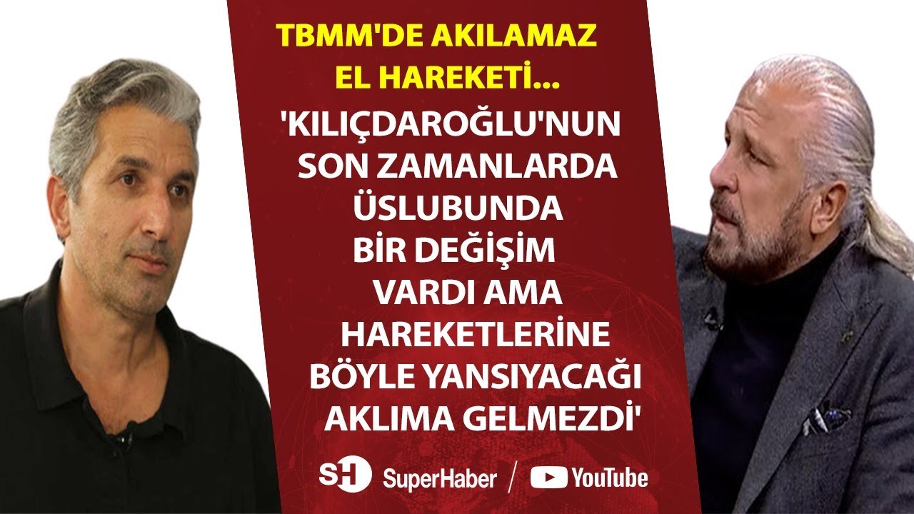 #Kılıçdaroğlu'dan TBMM'de akılamaz hareket! 'Bu üslubunun hareketlerine yansıyacağını düşünmezdim'