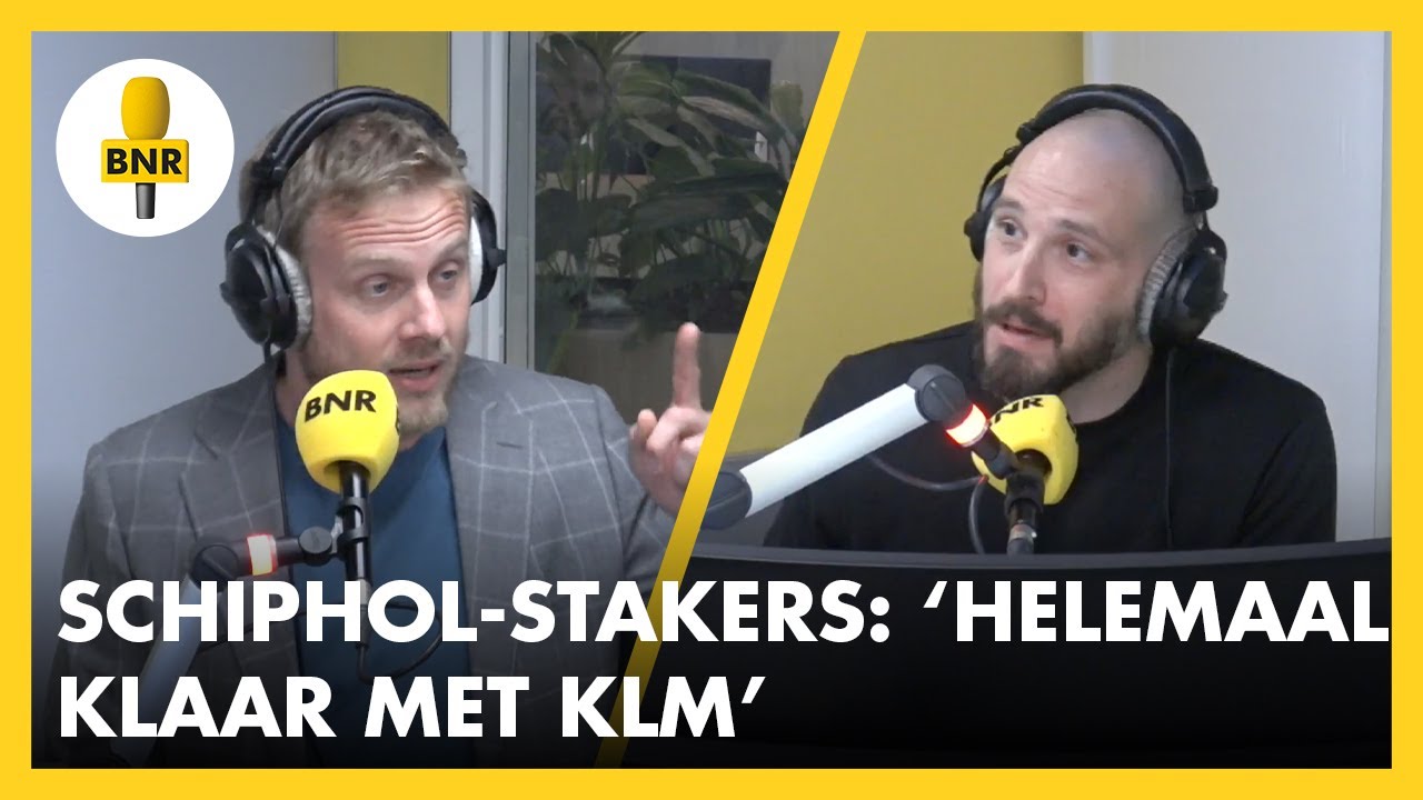 KLM-stakers: 'Helemaal KLAAR met KLM, er is NIKS KONINKLIJKS meer aan' | BNR BREEKT