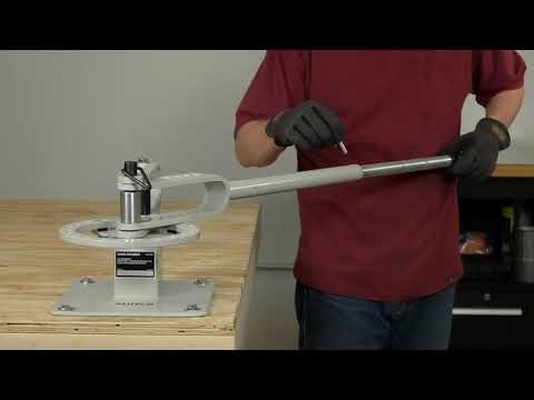Klutch Compact Metal Bender | Benchtop Model | 49681.KLU | Features
