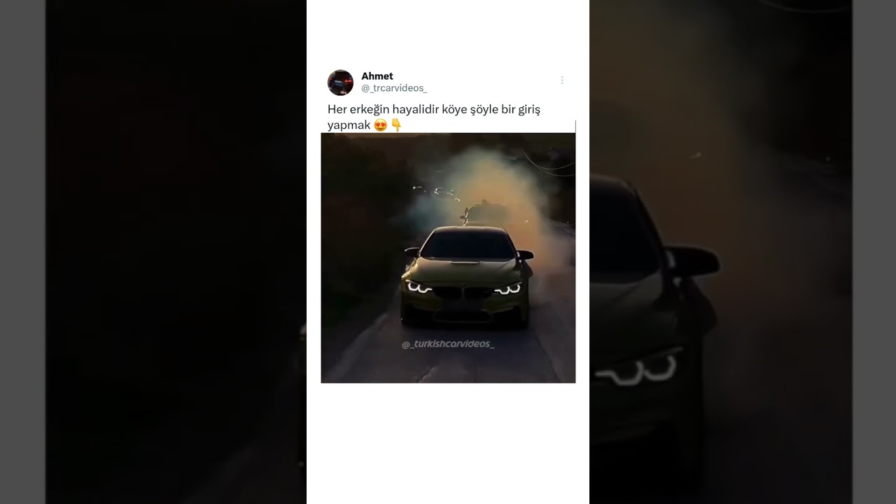 KİMLERİN HAYALİSİN BE  #bmw #drift