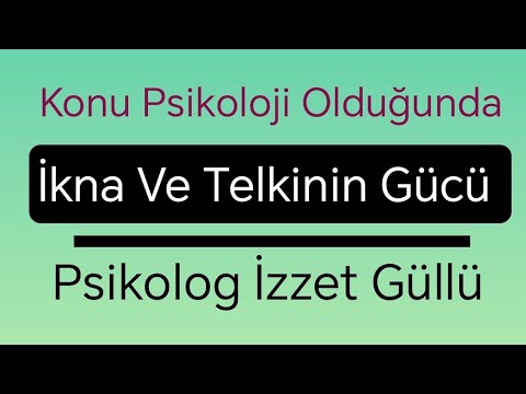 İkna ve Telkin Gücü - Doğru Yoldasınız