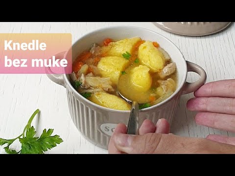 KNEDLE ZA SUPU više neće biti vaš problem! Pravićete ih kao profesionalac! CHICKEN AND DUMPLING SOUP