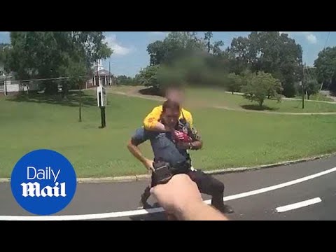 Knife-wielding man charges at officers before being fatally shot