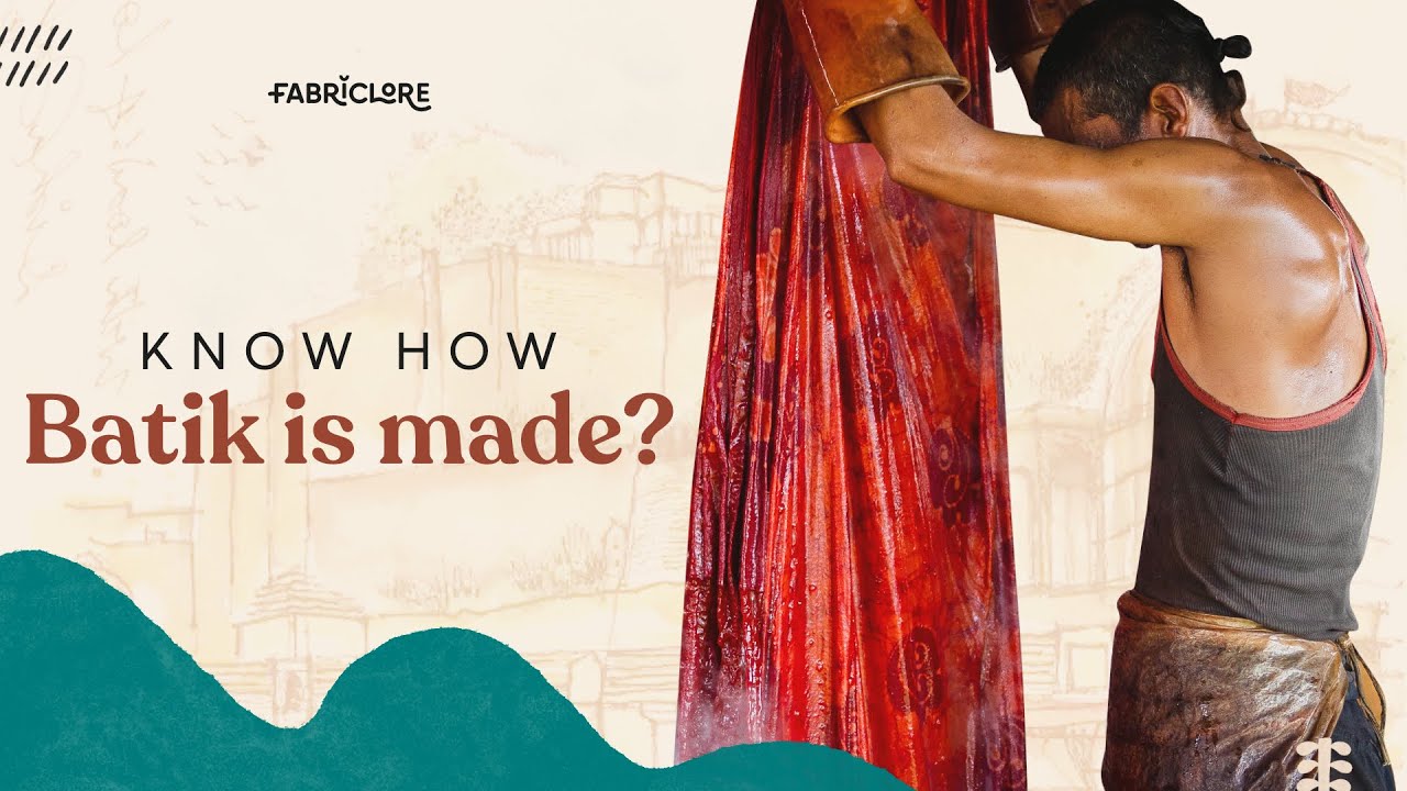 Know how is Batik made? | Batik - A Magnificent Art Of Wax Printing | Fabriclore