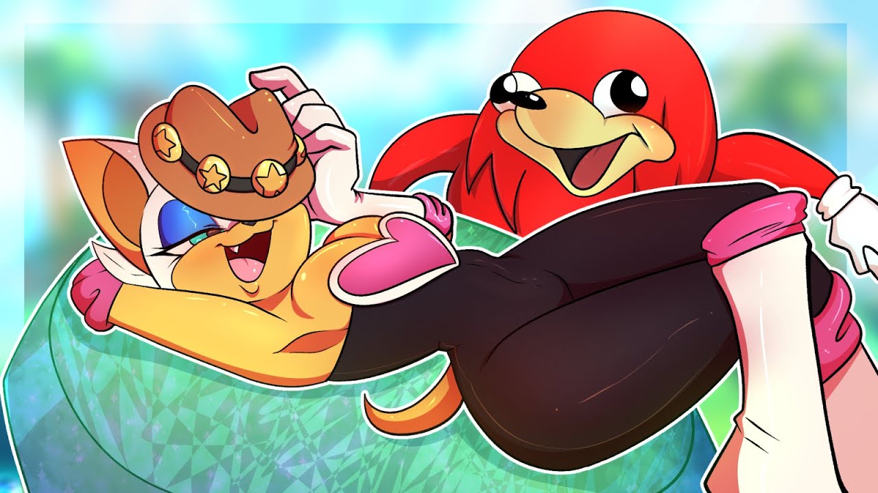 Knuckles Echidna & Rouge The Bat's Emerald Adventures (Sonic Comic Dub)