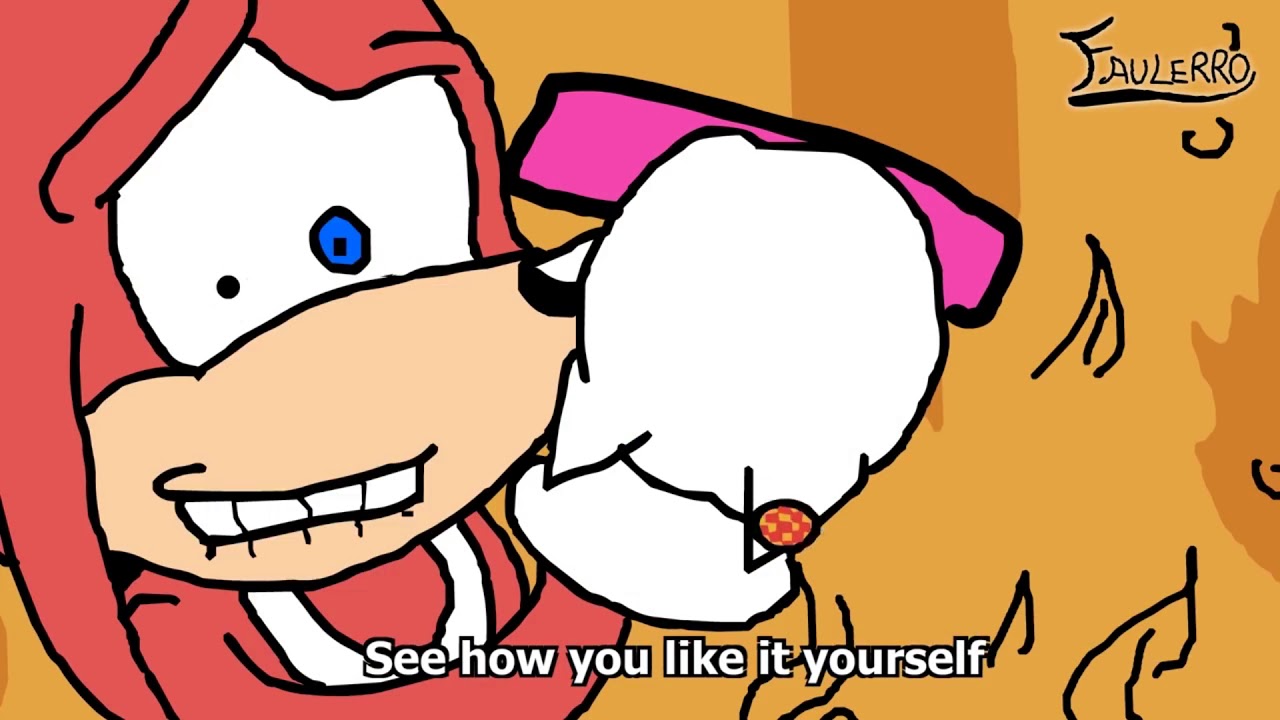 Knuckles sings at Sonic (HD Edition)