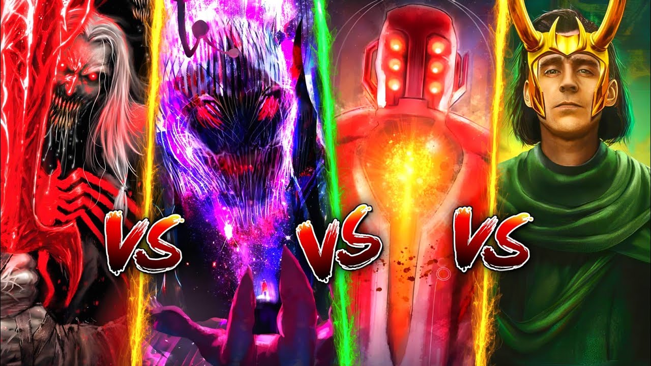 Knull Vs Dormammu Vs Arishem Vs God Loki : BATTLE OF MONSTERS !