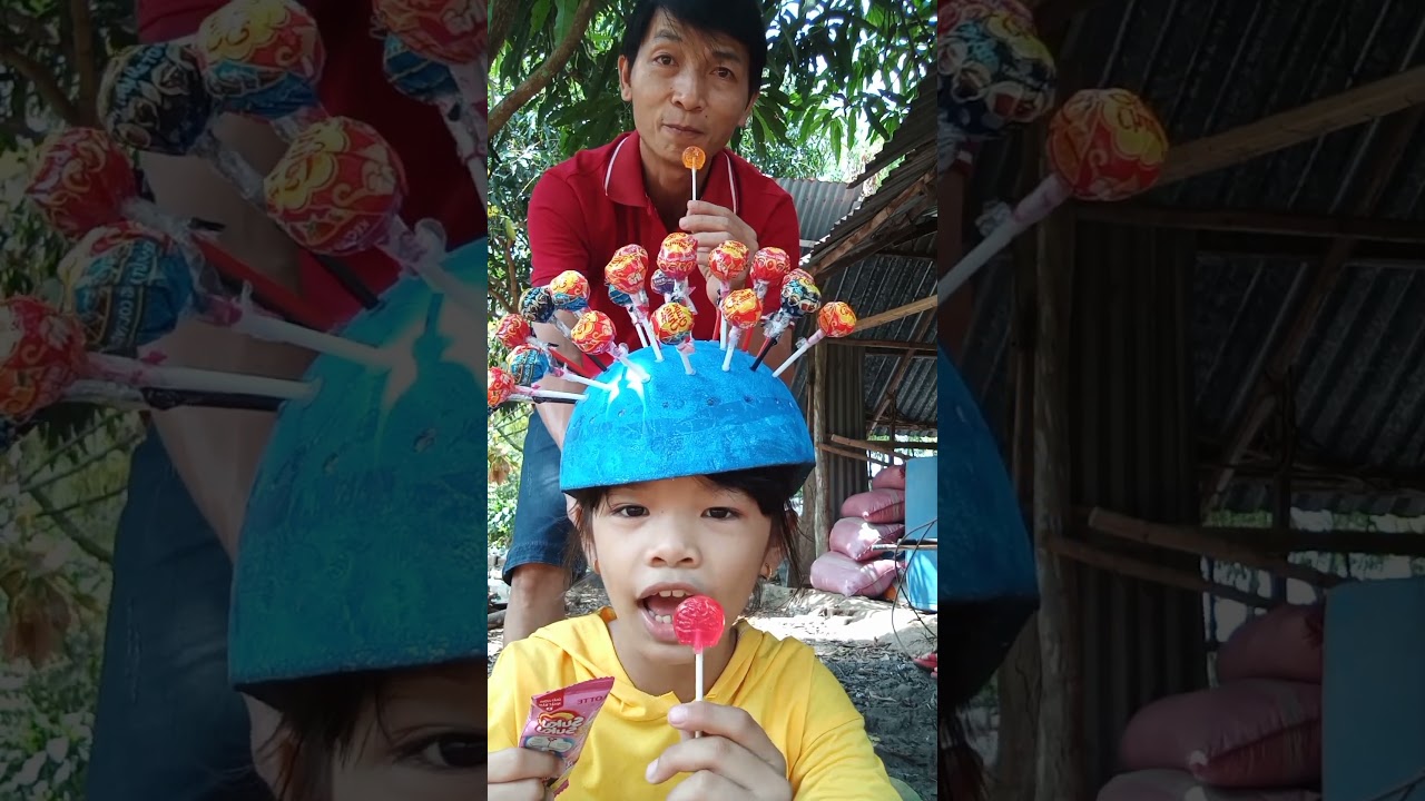 Kẹo Mút Mới Mua Mời Bạn Ăn Nhé p2 | Món Ăn Vặt Trước Cổng Trường Học | @shortworld6188