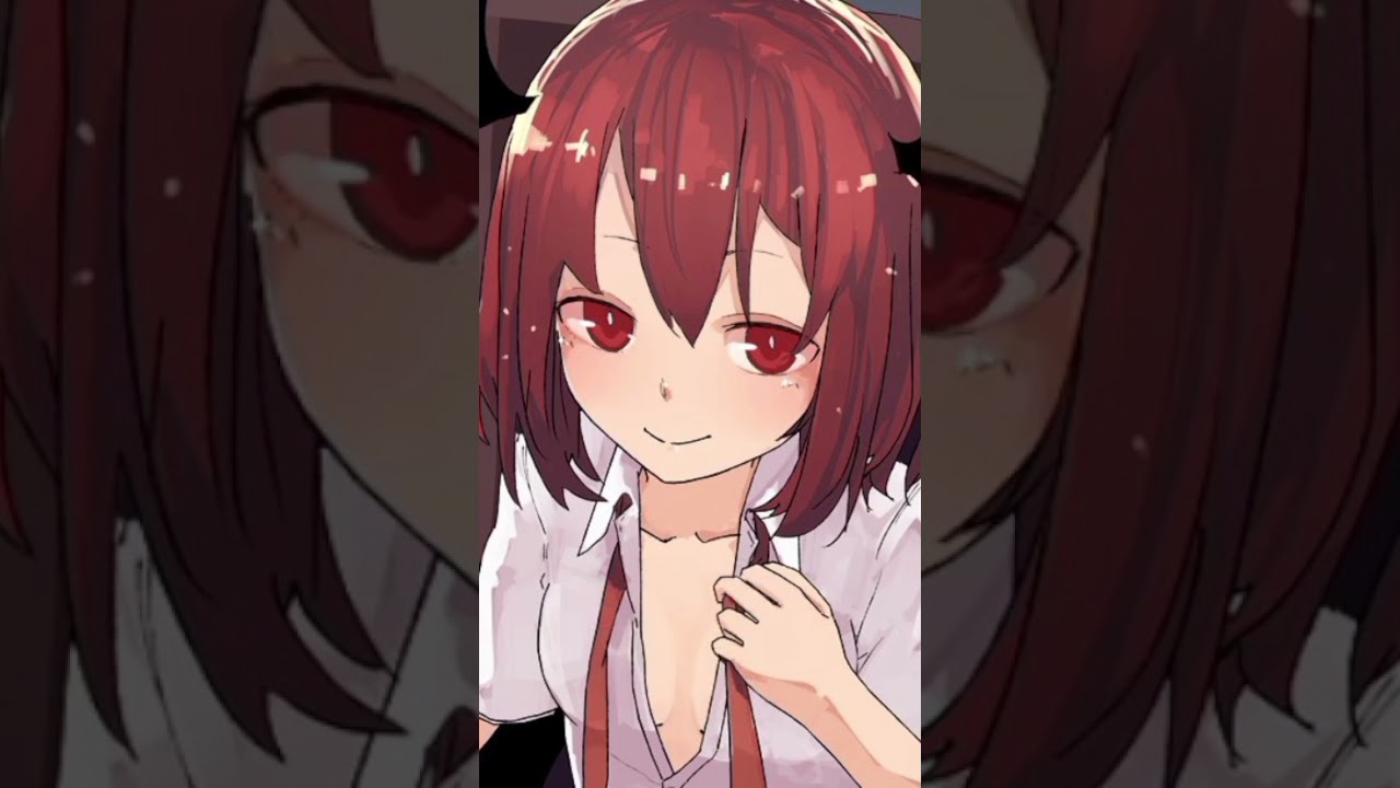 Koakuma(short hair) (short version) heartbeat #touhou #shorts