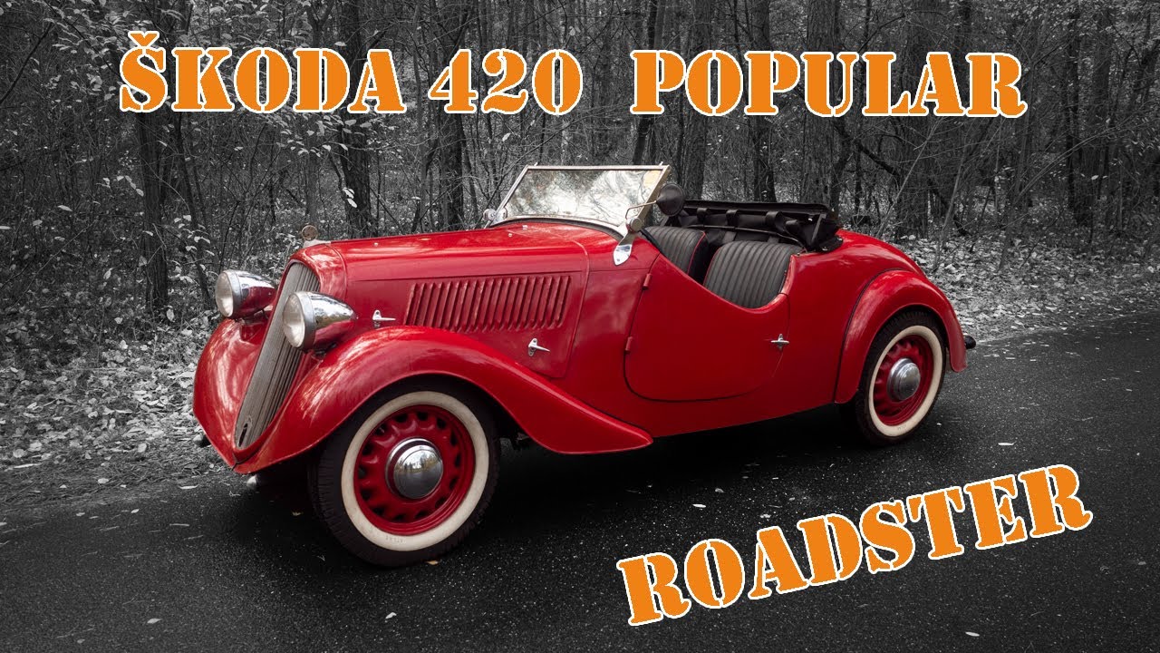 Škoda 420 Popular Roadster - zachwycająca Czeszka