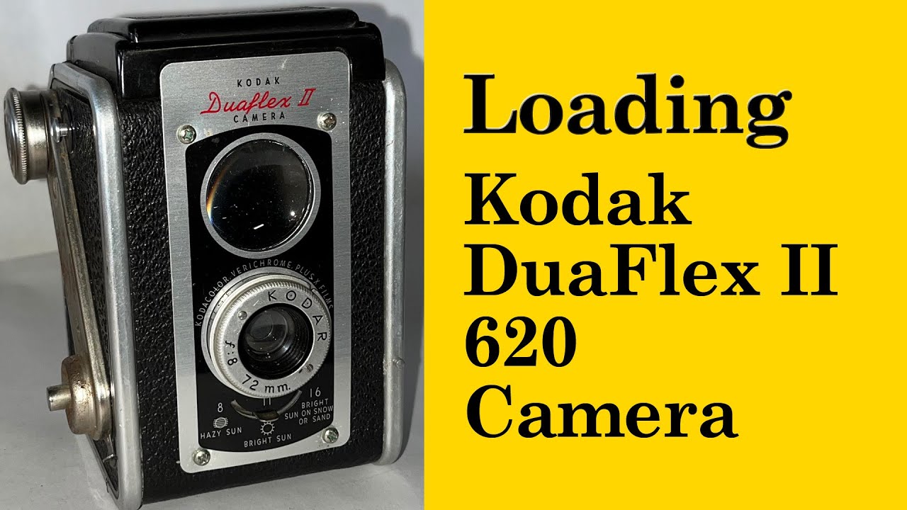 Kodak DuaFlex II 620 Film Camera - How To Load
