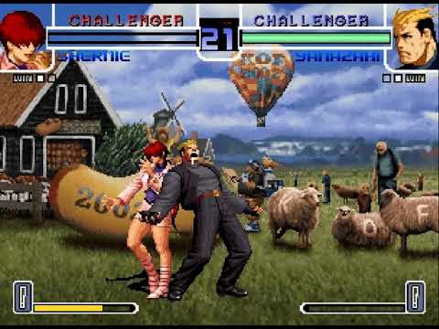KOF 2002 Kim&Shermie - Yamazaki speed bug verified