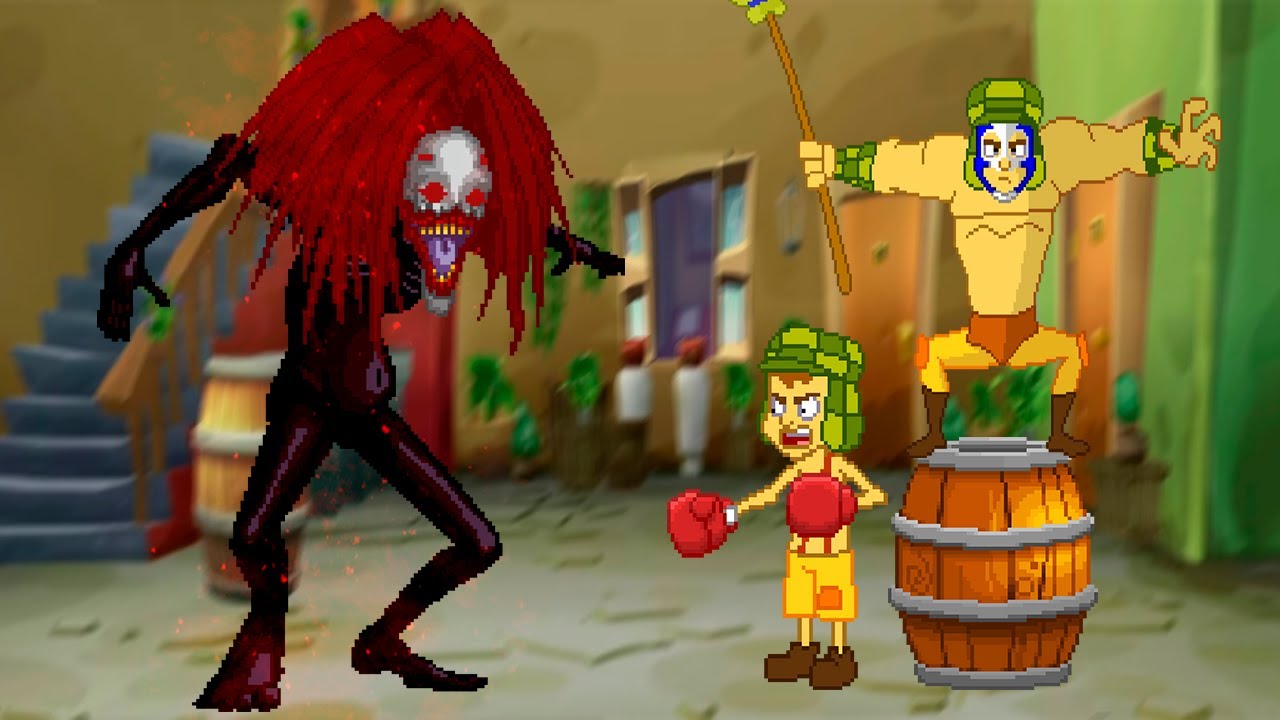 [KOF Mugen] El Chavo VS Espíritu Chocarrero xd (Kyouki)