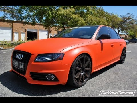 Koi Orange Plasti Dipped S4 - DYC Exclusive Orange