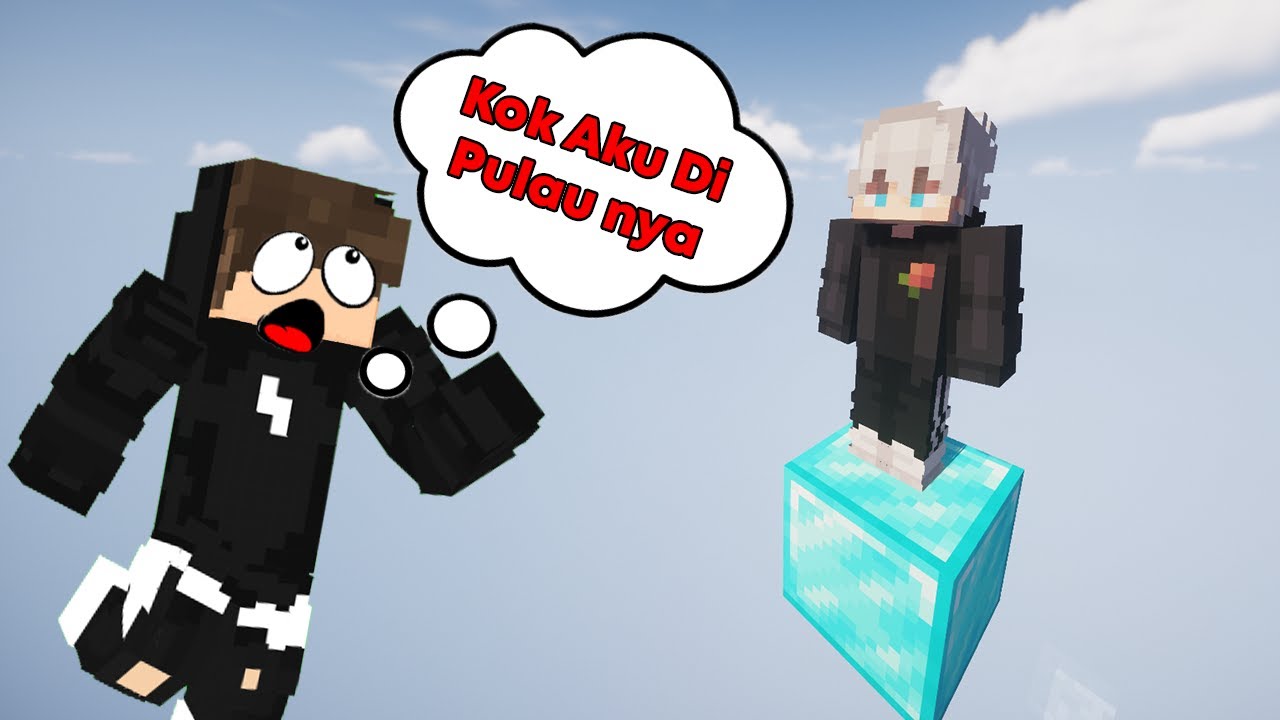 Kok Aku ada di Pulaunya PakGM - One Block Survival