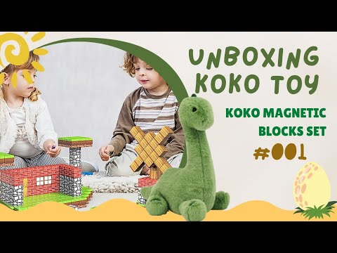 Koko Magnetic Blocks: Endless Building Fun for Kids! @Kokokidsnpets