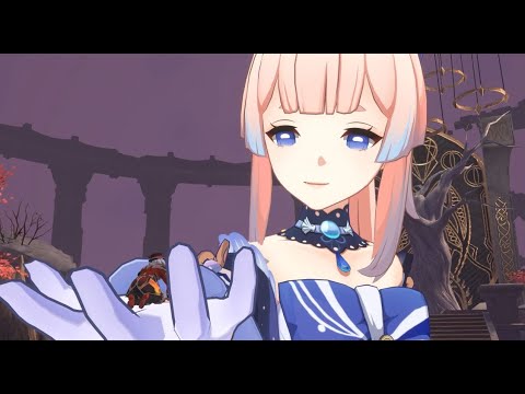 Kokomi crushes a small Fatui (Genshin Impact) [Project DL]