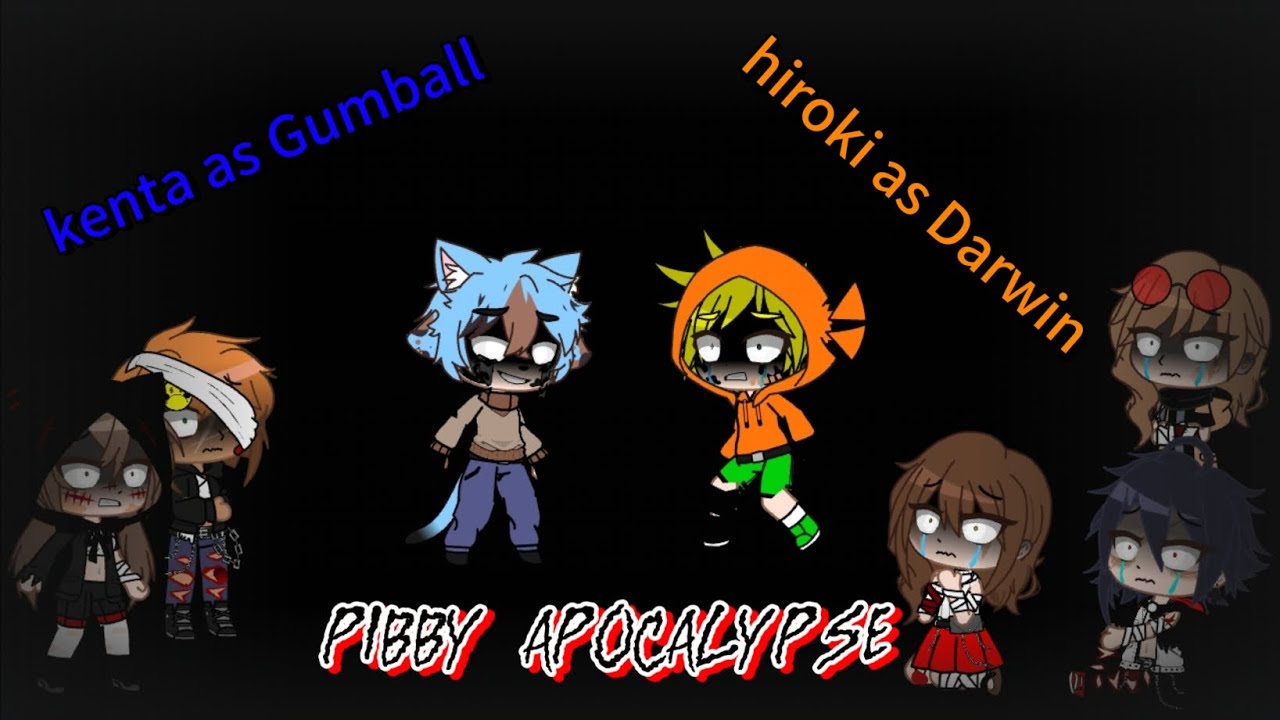 Kokujin No Tenkousei and discipline react to kenta as Gumball and hiroki as Darwin pibby apocalypse
