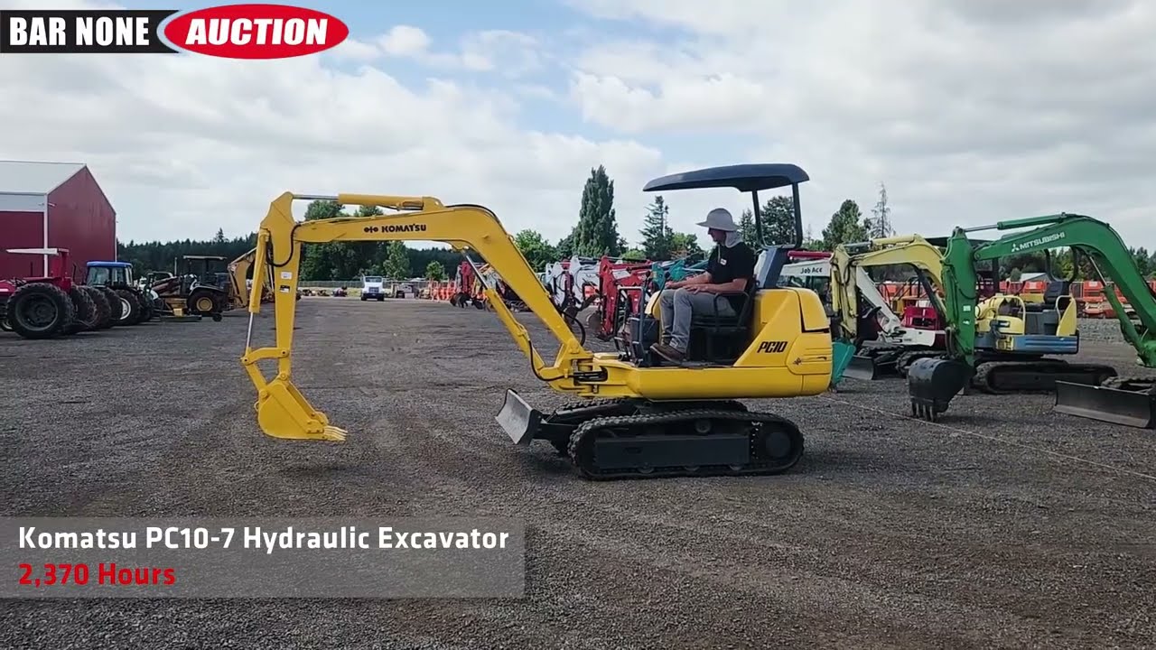 Komatsu PC10-7 Hydraulic Excavator