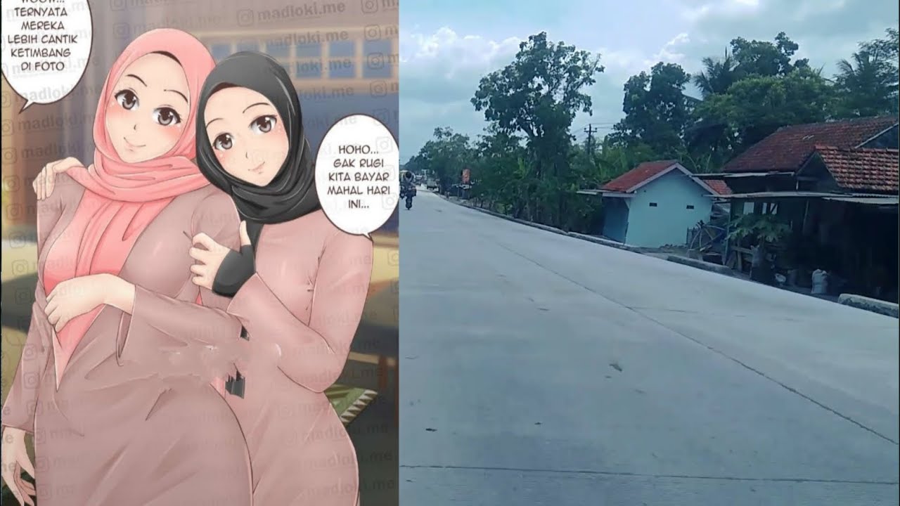 KOMIK MADLOKI BUNGKUS 2UKHTY || Perjalanan yg tak terlupakan mengasyikkan