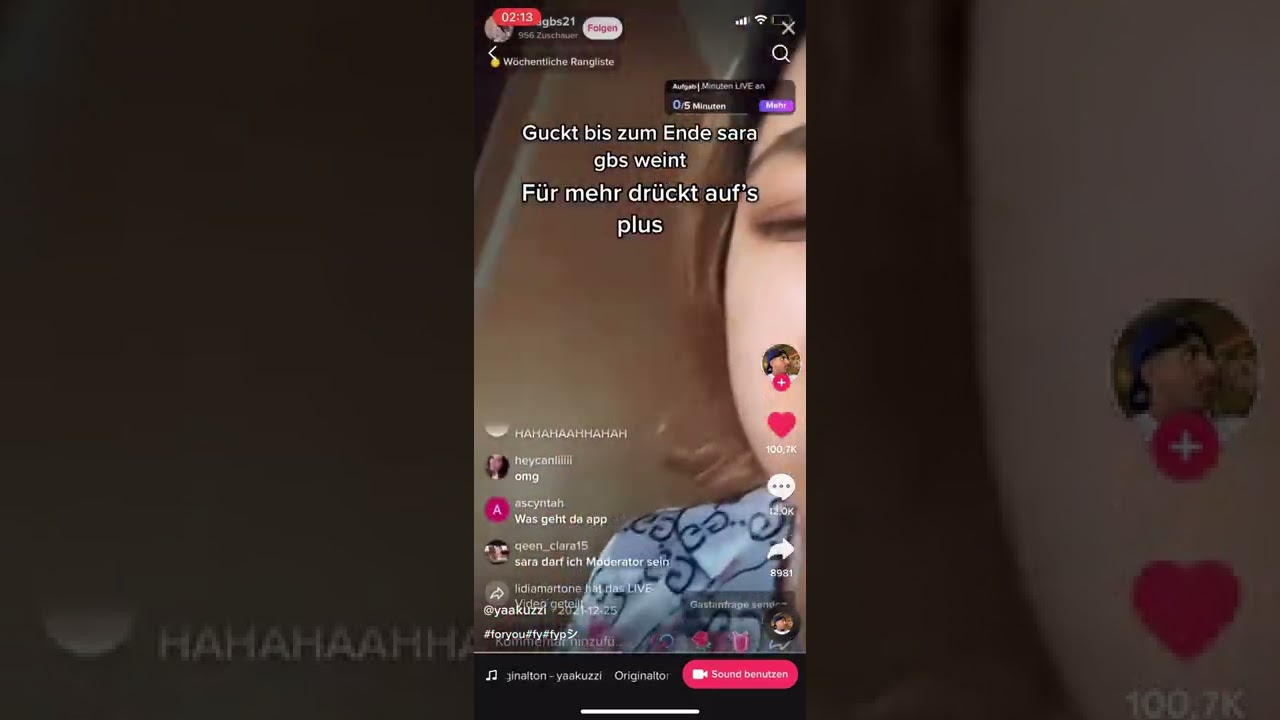 komm mal bitte klar sara gbs