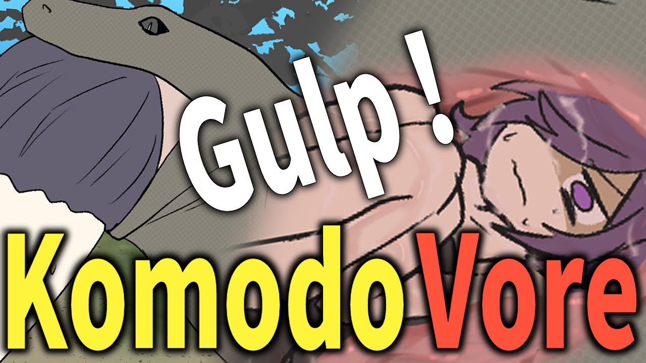 Komodo eat Azami【vore】