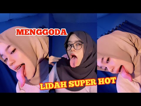 KOMPILASI DERA ANJELA SI CANTIK YG PUNYA LIDAH SUPER PANJANG