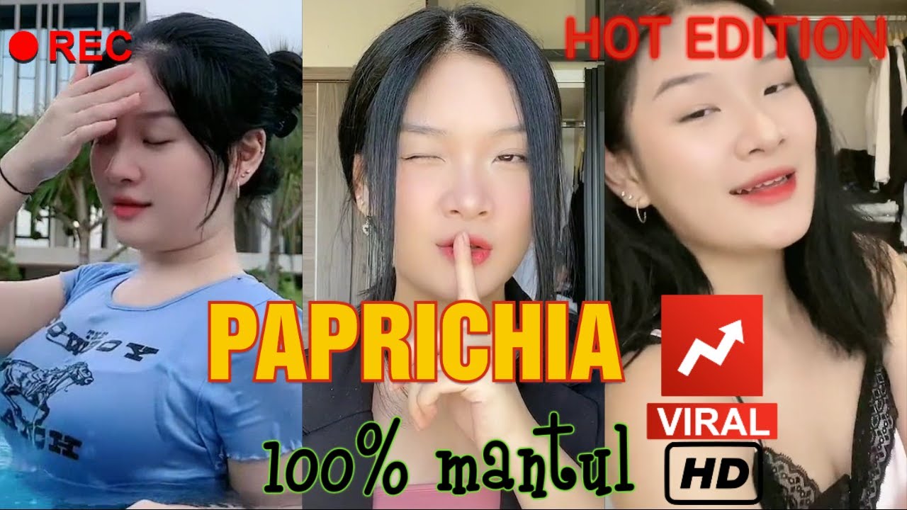 Kompilasi Video TikTok Paprichia alias Papap