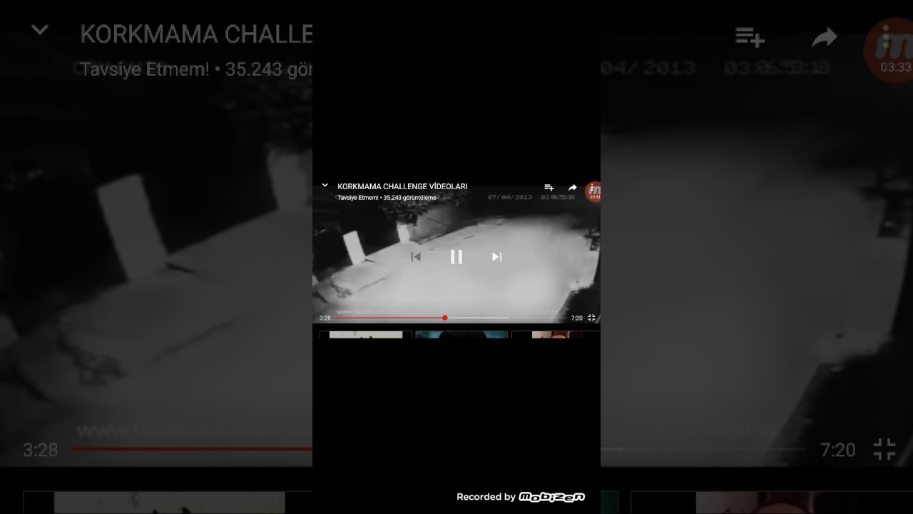 komsuyla korkmama chalenge