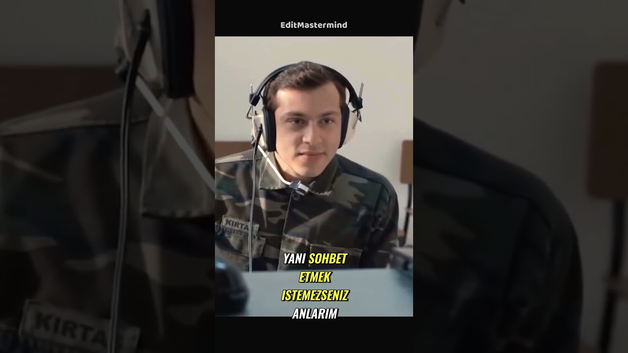 Komutana Yakalanan İletişimci Asker...  #shorts