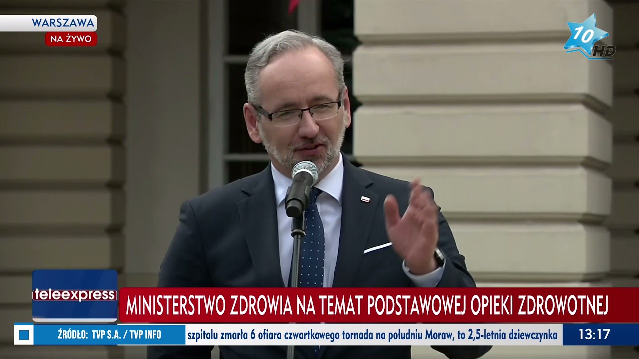 Konferencja prasowa ministra zdrowia Adama Niedzielskiego, 28.06.2021 r.