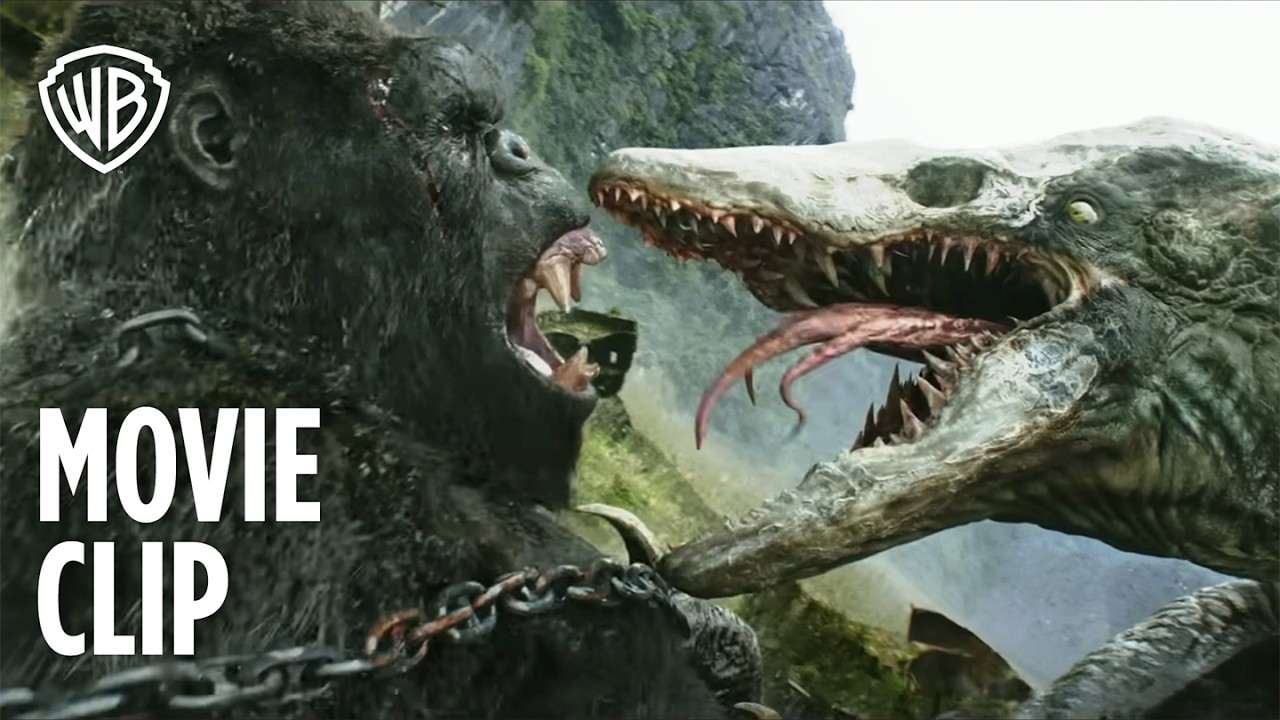 Kong: Skull Island | Kong vs. Skullcrawler | Warner Bros. Entertainment