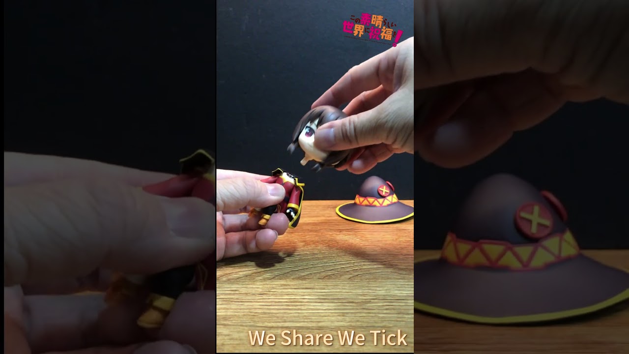 Konosuba Megumin- Let your Nendoroids take a seat この素晴らしい世界に祝福を！为美好的世界献上祝福 惠惠模型手办