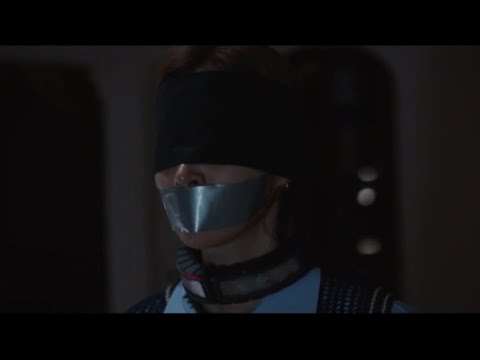 Korean girl tape gagged and blindfolded