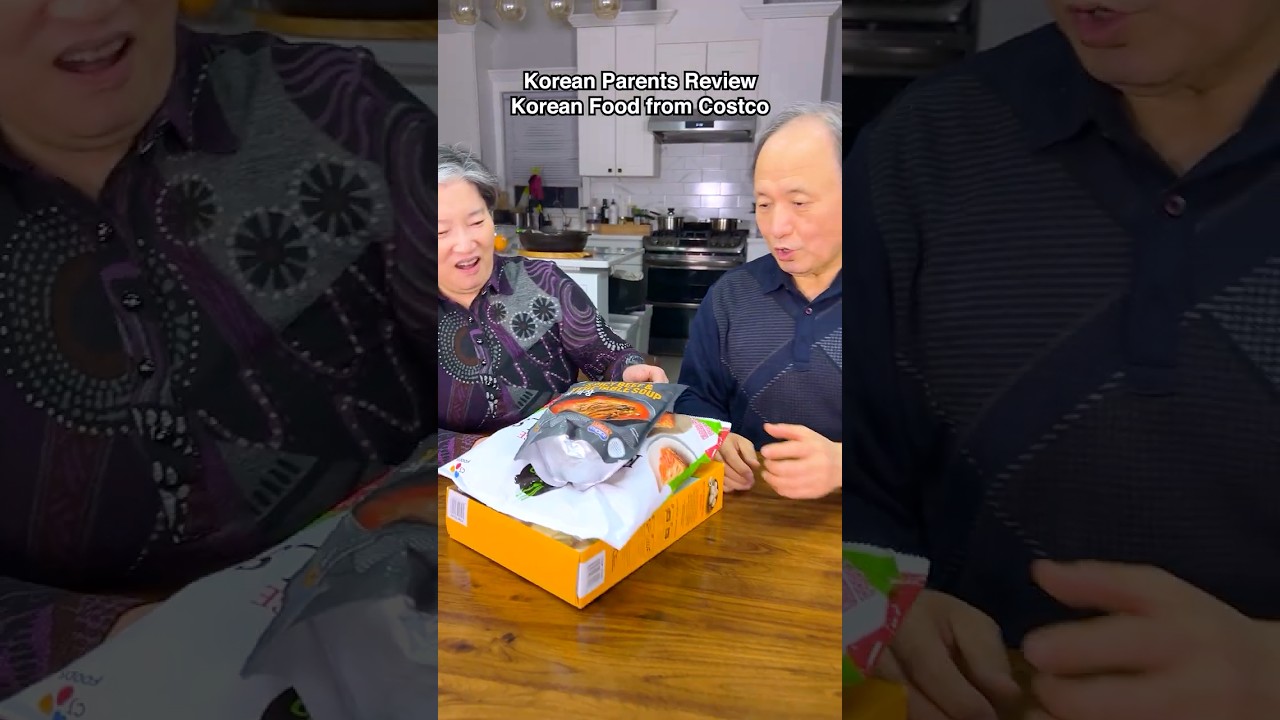 Korean Parents Review Korean Food from Costco