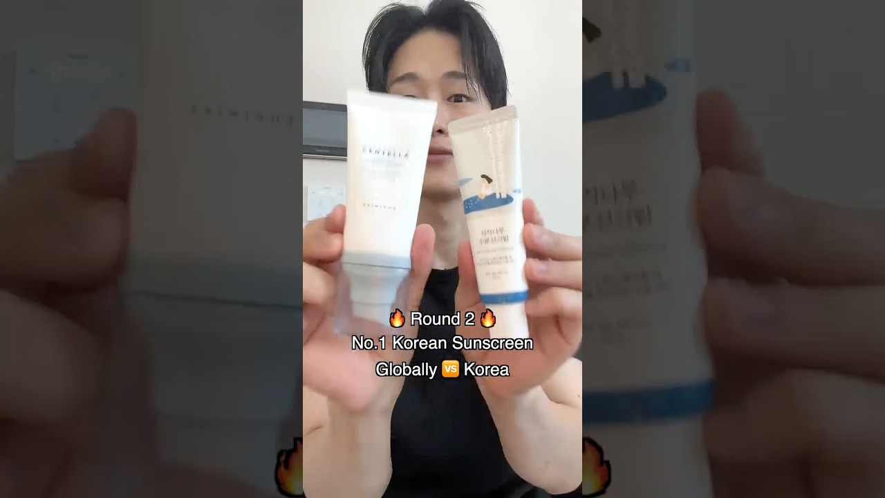 Korean Sunscreen Battle🔥 Popular Globally & in Korea R2