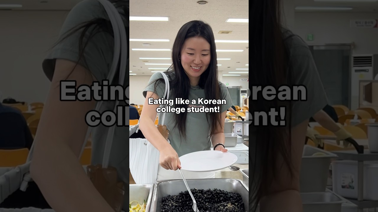 Korean university food!!! 😛