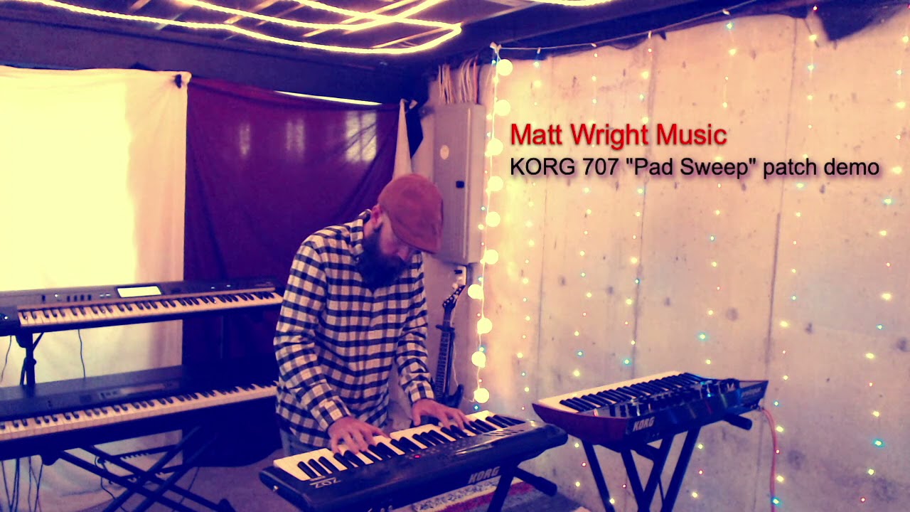 KORG 707 single patch demo